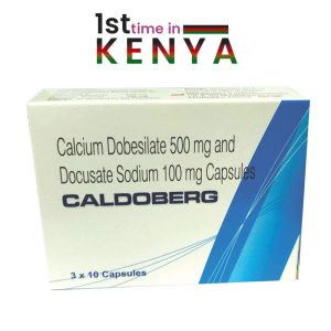 Caldoberg Capsules Calcium Dobesilate 500 mg + Docusate Sodium 100 mg