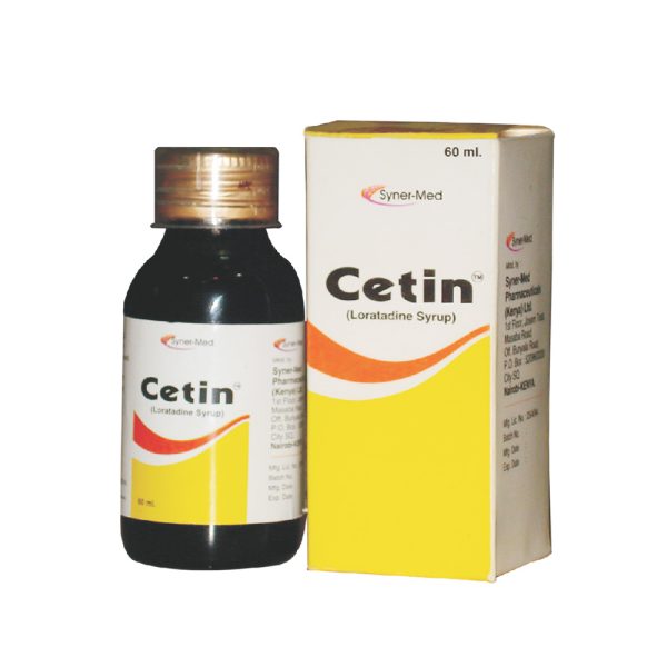 Cetin Syrup, Anti allergic