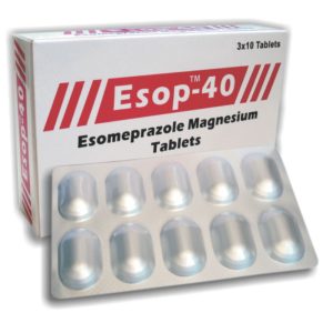 Esop 40 Tablets Esomeprazole 40 mg