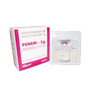 Penem Injection Meropenem 1 gm Injection