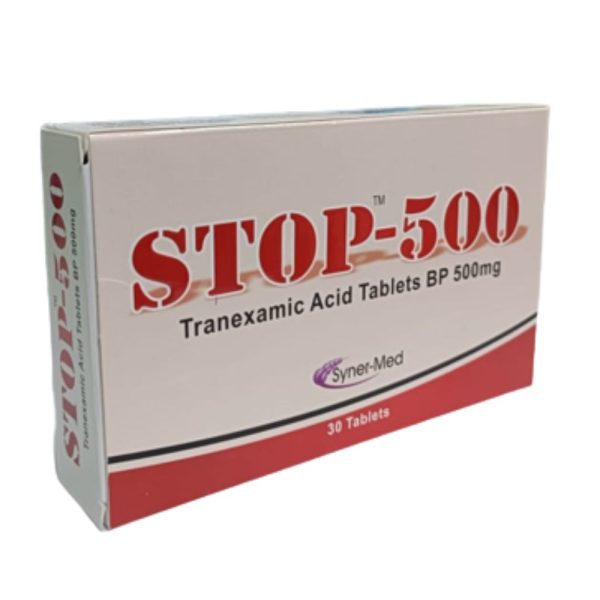 Stop 500 Tablets Tranexamic Acid 500 mg