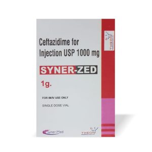 Synerzed Injection Ceftazidime 1 gm